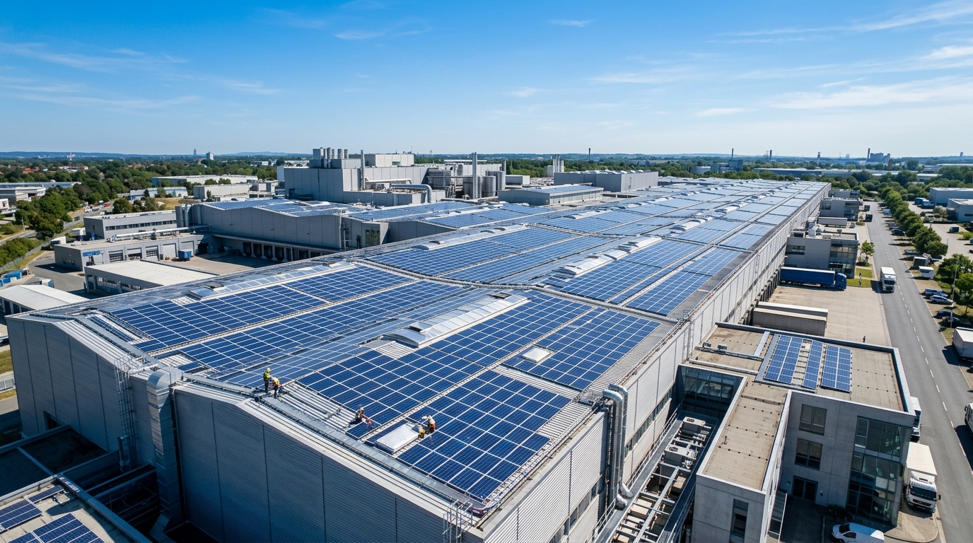 Industrial Rooftop Solar EPC at Bhagyalaxmi Rolling Mill